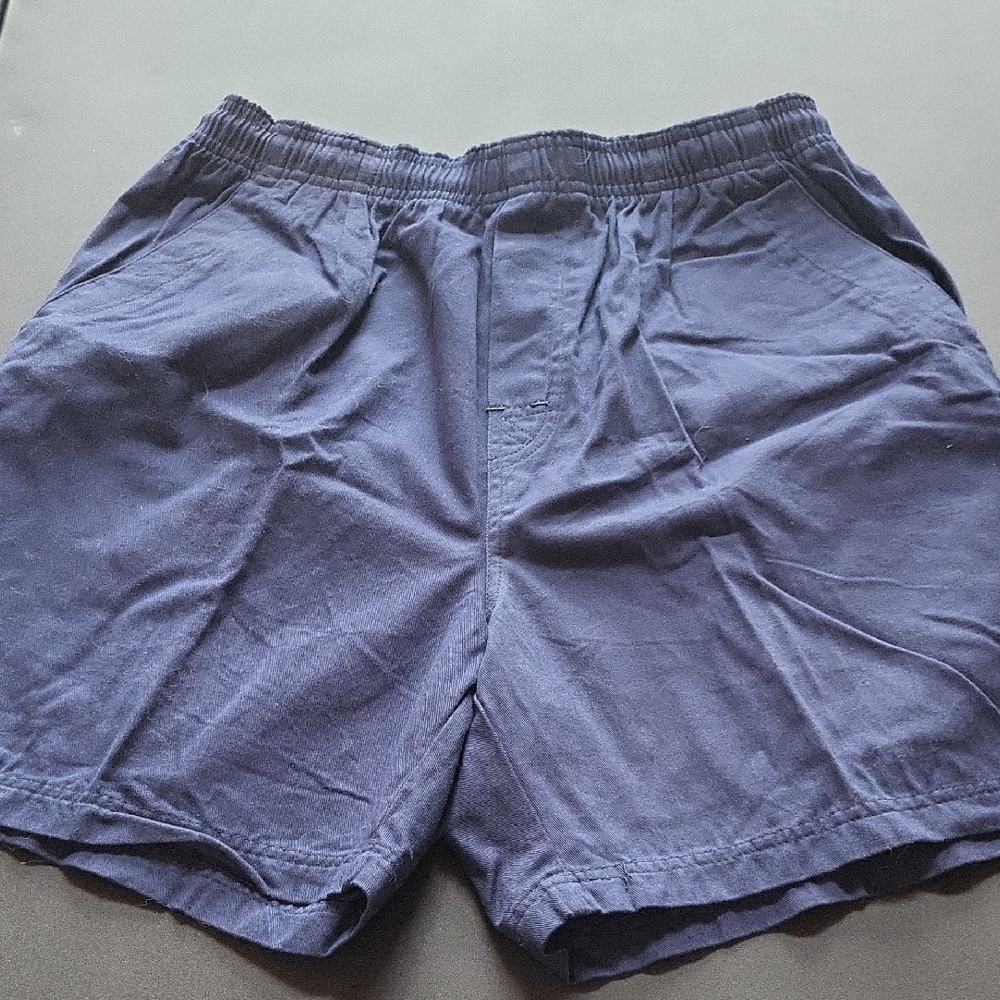 NWT Vintage 90's Jerzees Men's Navy Blue Shorts w/ Pockets & Elastic Waistband